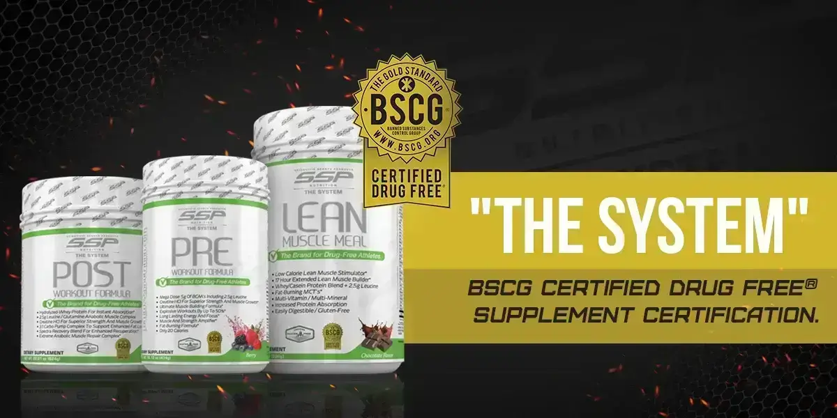 bscg certified drug free ssp